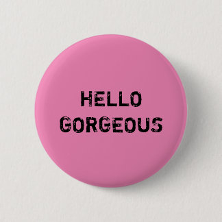 BADGE ROND 5 CM BONJOUR MAGNIFIQUE