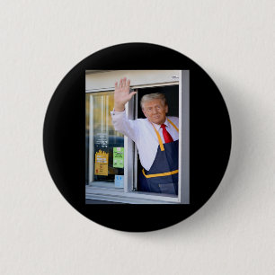 Badge Rond 5 Cm Bonjour Obtenez Votre Burger Donald Trump Cooks Fr