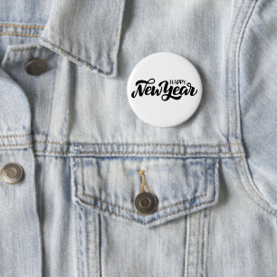 Badge Rond 5 Cm Bonne année