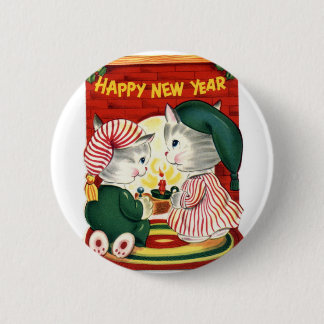 Badge Rond 5 Cm Bonne année