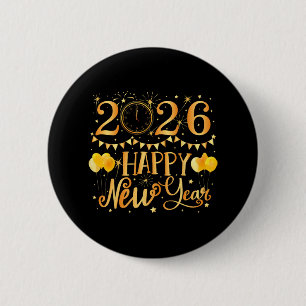 Badge Rond 5 Cm Bonne année 2026