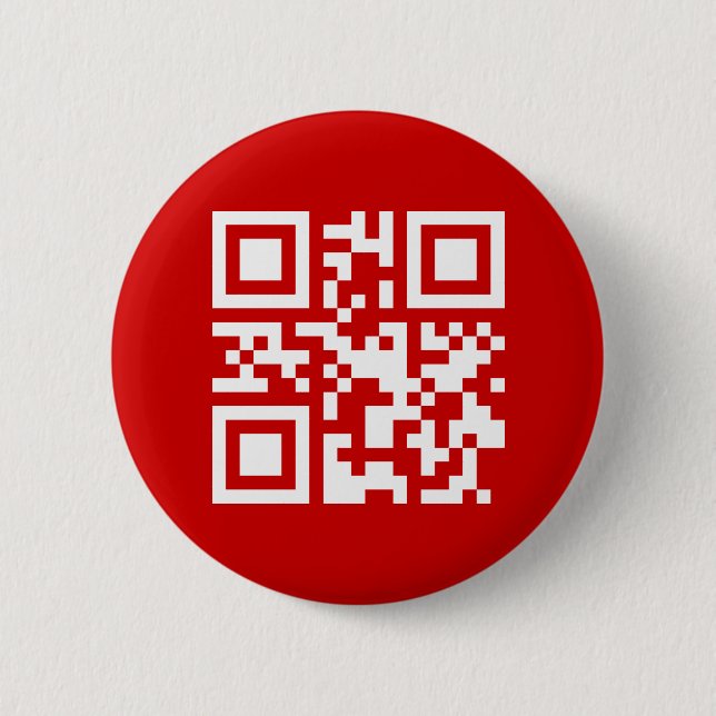 Badge Rond 5 Cm Bonne année ! — Code QR (Devant)
