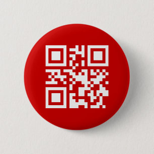 Badge Rond 5 Cm Bonne année ! — Code QR