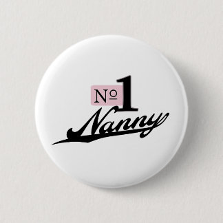 Badge Rond 5 Cm Bonne d'enfants du numéro un