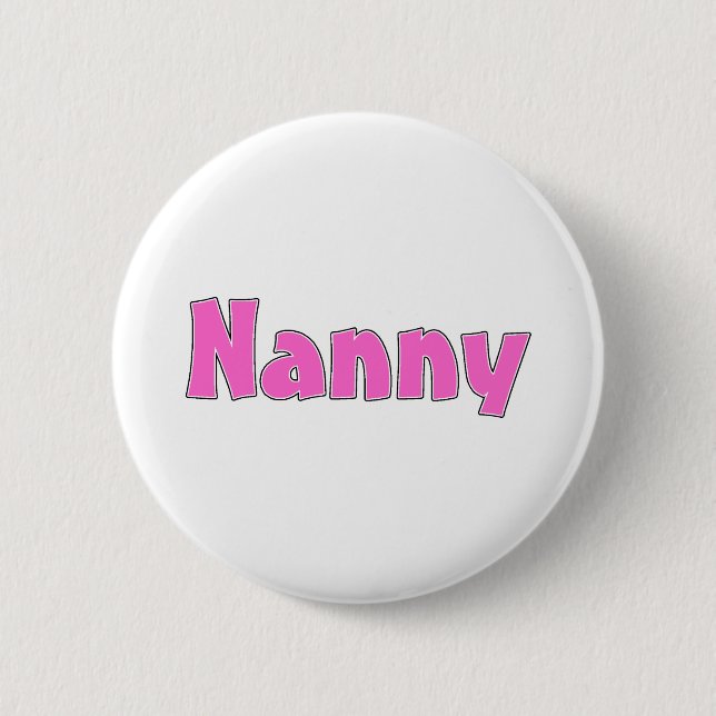 Badge Rond 5 Cm Bonne d'enfants (rose) (Devant)