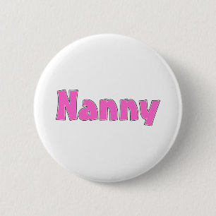 Badge Rond 5 Cm Bonne d'enfants (rose)