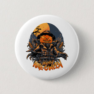 Badge Rond 5 Cm Bonne Idée cadeau Halloween Graphic T Shirt pour l