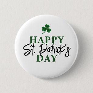 Badge Rond 5 Cm Bonne Saint Patrick's Day
