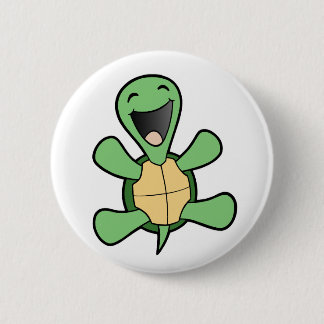 Badge Rond 5 Cm Bonne tortue