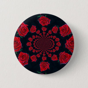 Badge Rond 5 Cm Bonne Valentine
