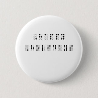 Badge Rond 5 Cm Bonnes fêtes dans le braille