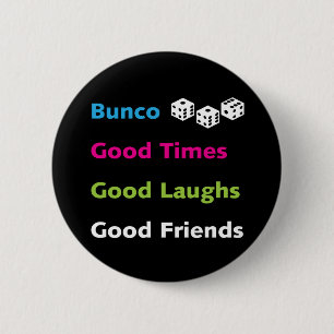 Badge Rond 5 Cm bons amis #2 de bunco