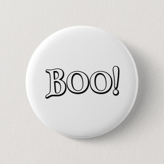 Badge Rond 5 Cm Boo ! (Devant)