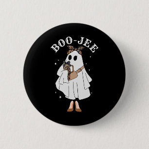 Badge Rond 5 Cm Boo-jee Trick Ou Treat Saison Éffrayante Fantôme T