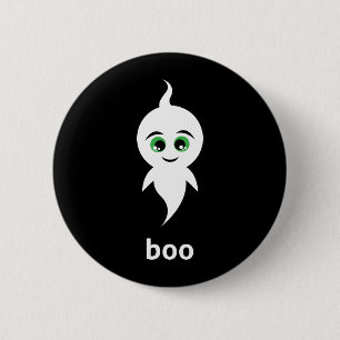 Badge Rond 5 Cm Boo the Ghost