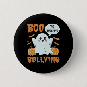 Badge Rond 5 Cm Boo To Bulbing - Stick du Jour de l'Unité d'Hallow