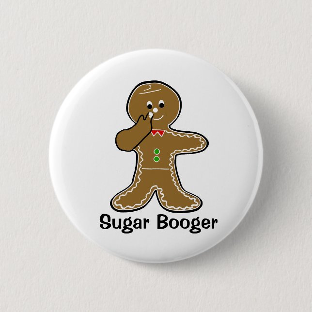 Badge Rond 5 Cm Booger à sucre (Devant)