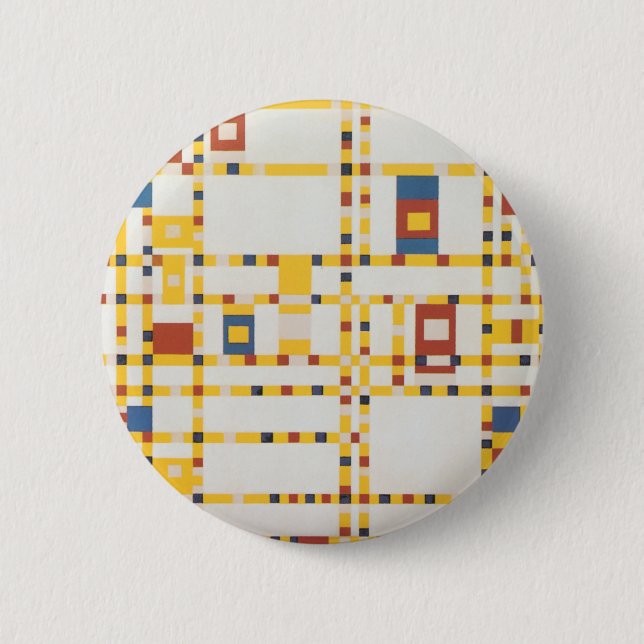 Badge Rond 5 Cm Boogie Woogie de Broadway (Devant)