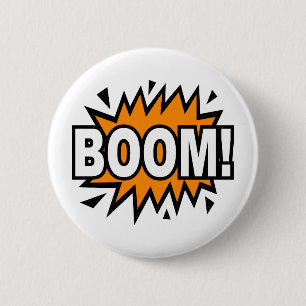 Badge Rond 5 Cm Boom