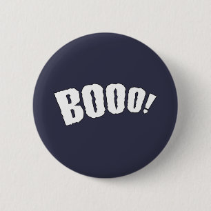 Badge Rond 5 Cm Booo Funny Graphic Boo