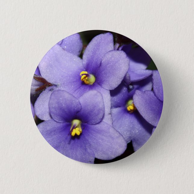 Badge Rond 5 Cm Boquet violet (Devant)