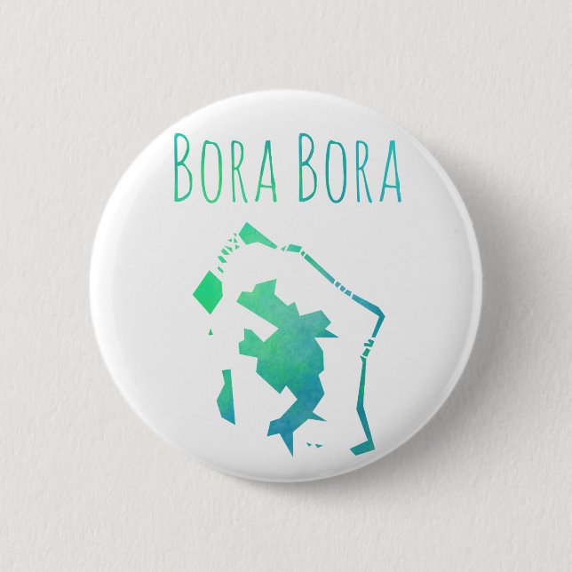 Badge Rond 5 Cm Bora Bora (Devant)