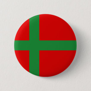 Badge Rond 5 Cm Bornholm, Danemark