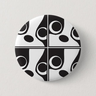 Badge Rond 5 Cm Boston font face au bouton