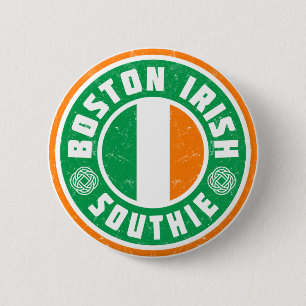 Badge Rond 5 Cm Boston Irish Southie