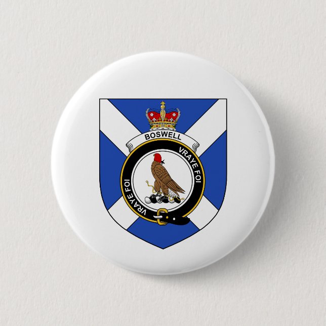 Badge Rond 5 Cm Boswell (Devant)