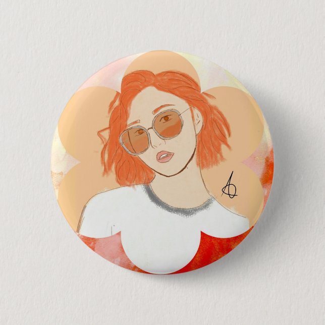 Badge Rond 5 Cm Bottom Mamamoo Hwasa (Devant)