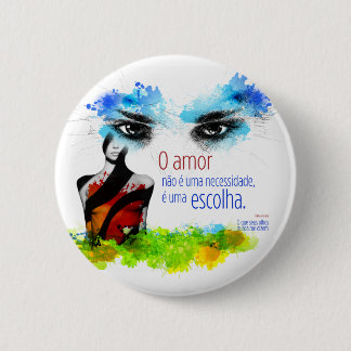 Badge Rond 5 Cm Botton Phrase - Ce que leurs yeux jamais ne me