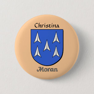 Badge Rond 5 Cm Bouclier historique moran personnalisé