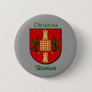 Badge Rond 5 Cm Bouclier historique Ramos personnalisé