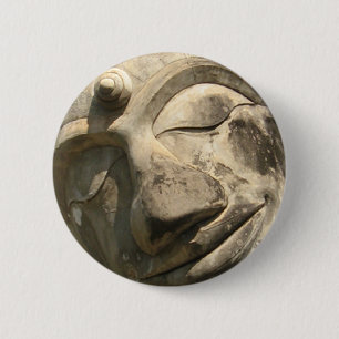 Badge Rond 5 Cm Bouddha en cours... Nong Khai, Isan, Thaïlande