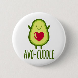 Badge Rond 5 Cm Boudin d'Avocado