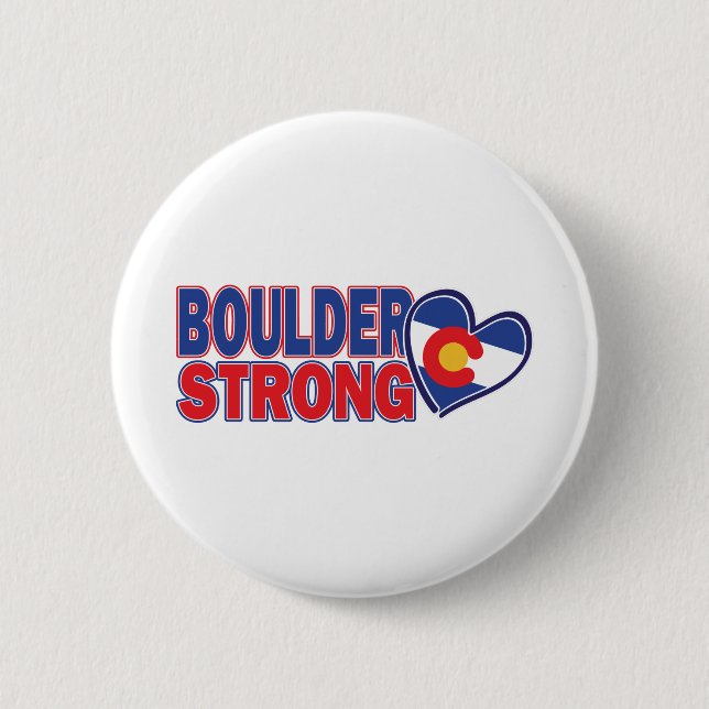 Badge Rond 5 Cm Boulder-Fort-Coeur (Devant)