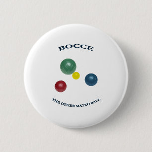 Badge Rond 5 Cm Boule de Bocce de pain azyme