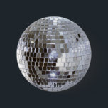 Badge Rond 5 Cm Boule de disco<br><div class="desc">vous incite à vouloir délirer,  hein ?</div>