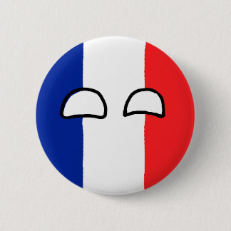 Badge Rond 5 Cm Boule de la France