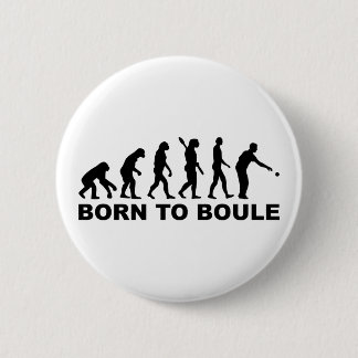 Badge Rond 5 Cm Boule Petanque d'évolution