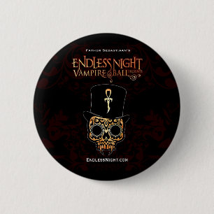 Badge Rond 5 Cm Boule sans fin de vampire de nuit : Fred Samedi