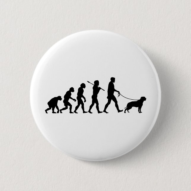 Badge Rond 5 Cm Bouledogue américain (Devant)