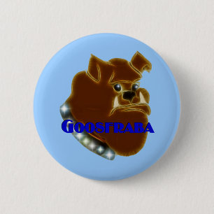 Badge Rond 5 Cm Bouledogue de Goosfraba