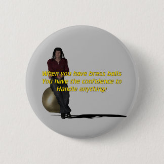 Badge Rond 5 Cm Boules en laiton