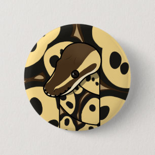 Badge Rond 5 Cm bouman287 ballon python Super Pastel Axanthic