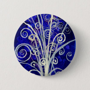 Badge Rond 5 Cm Bouquet de particules