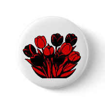 Bouquet de tulipes rouges et noires
