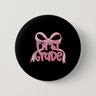 Badge Rond 5 Cm Bouquet floral pour le premier jour de première an
