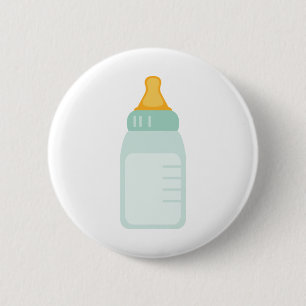 Badge Rond 5 Cm Bouteille de bébé